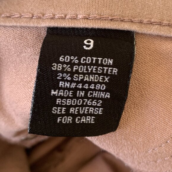 Tinseltown Mauve Denim Pants - Size 9 - Picture 6 of 9